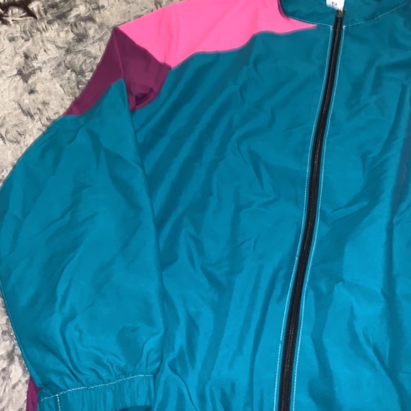 Long Shot Movie 80s 90s Winderbreaker Jacket SXSW Seth Rogen - Picture 4 of 6